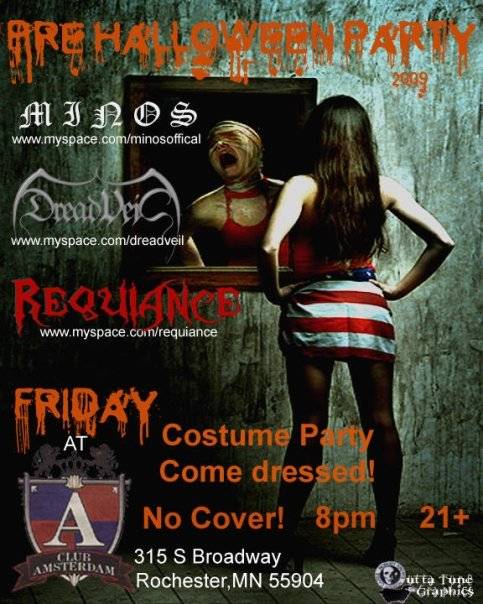 Pre-Halloween party featuring Requiance and more!